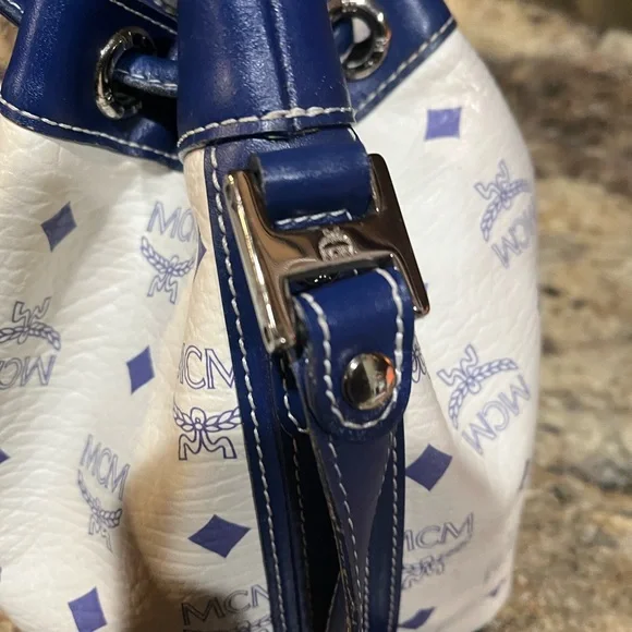 MCM EUC bucket crossbody - Picture 4 of 12